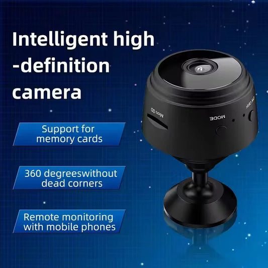 A9 Mini WiFi Security Camera – Wireless Smart Home Video Surveillance, Remote Monitoring Camcorder for Home & Office