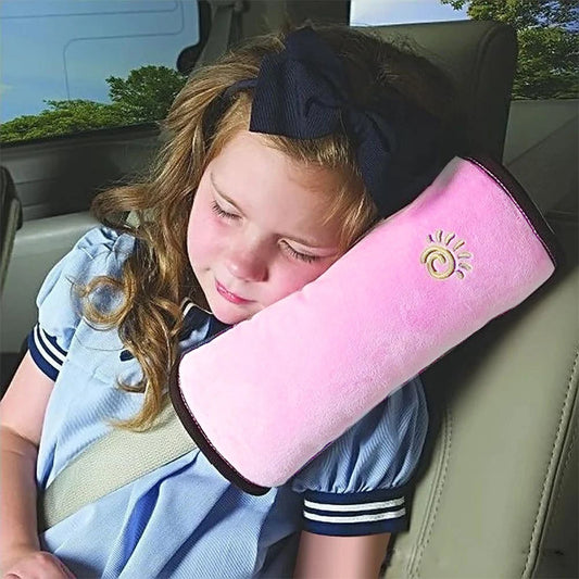 Kids Car Seat Belt Shoulder Pad – Universal Chest Cushion, Safety Protector Pillow for Kids & Women