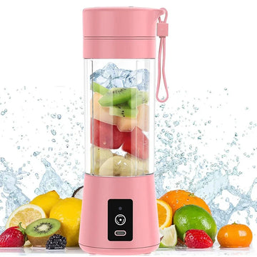 Portable USB Mini Blender, Personal Smoothie Maker and Electric Fruit Juicer Cup for Shakes and Fresh Juice