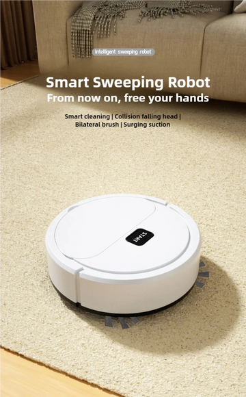 Intelligent Automatic Electric Sweeper Robot – USB Rechargeable Household Vacuum Cleaner, Smart Lazy Floor Cleaner, Perfect Gift for Home